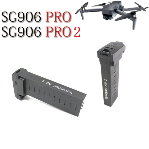 Original SG906 PRO 2 X7 Pro Drone batterie 7.6v 3400mAh / 7.4V 2800mAh Lipo batterie sans brosse RC quadrirotor Drones pièce de rechange ► Photo 1/6