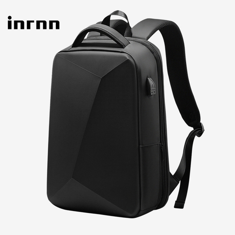 Inrnn-sac à dos multifonction TSA Anti-vol, sacoche de voyage étanche pour hommes 15.6 pouces, chargeur USB sac à dos pour ordinateur portable pouces ► Photo 1/6