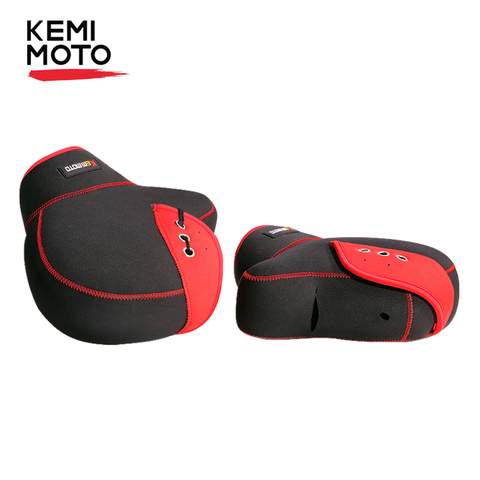 KEMiMOTO – gants de guidon de moto, étanches, pour Scooter, barre à main, hiver, fourrures de fourrure pour Quad ► Photo 1/6