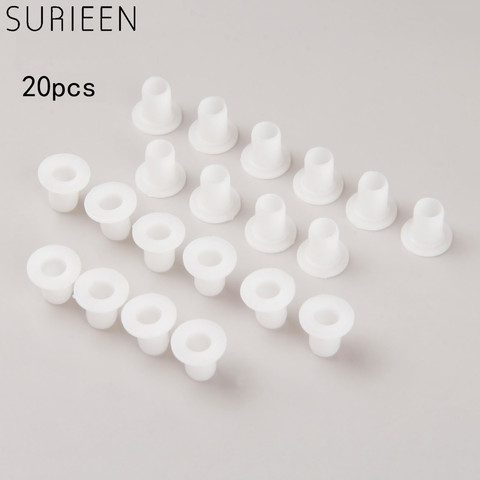 Lot de 20 chaussures à roulettes pour enfants, roulements centraux, espaceurs de bagues, fiches latérales, accessoires en plastique diamètre intérieur 6mm X extérieur 8mm ► Photo 1/6