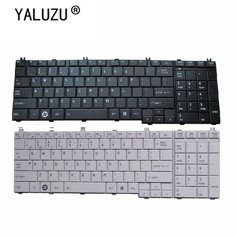 YALUZU – clavier d'ordinateur portable pour Toshiba Satellite L750 L750D L755 l75d L770 L770D L775 L775D, noir et anglais ► Photo 1/5