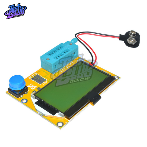 Testeur de Transistor numérique LCD LCR-T4, rétro-éclairage Diode Triode, mesureur de capacité, pour MOSFET/JFET/PNP/NPN L/C/r1 ► Photo 1/6