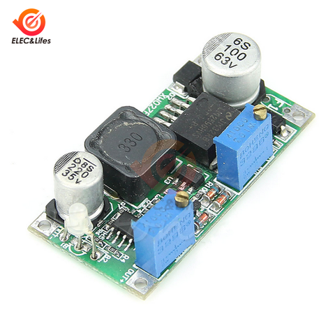 DC-DC LM2596 HVS LM2596HVS 60V 3A convertisseur mâle courant Constant/tension CC CV Module abaisseur indicateur LED ► Photo 1/5