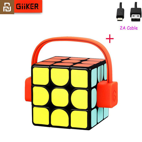 Youpin – cube magique super intelligent pour hommes et femmes, Cube magique professionnel, puzzle, jouets éducatifs colorés ► Photo 1/5