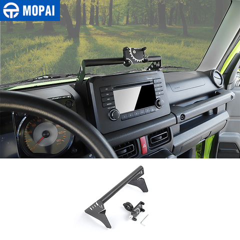 MOPAI GPS Support pour Suzuki Jimny JB74 2022 + voiture Support de téléphone portable Support pour Suzuki Jimny 2022-2022 accessoires intérieurs ► Photo 1/6