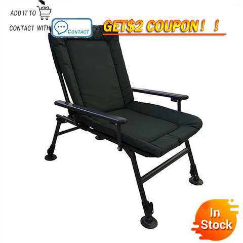 Chaise pliante Portable en tissu Oxford, légère, pour plage, pique-nique, barbecue, pêche, Camping, livraison normale avec sac ► Photo 1/6