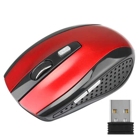 2.4GHz souris sans fil réglable DPI souris 6 boutons souris de jeu optique Gamer souris sans fil avec récepteur USB pour ordinateur PC ► Photo 1/6