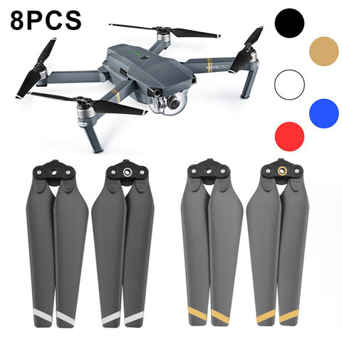 Hélices pour Drone DJI Mavic Pro, 8 pièces, accessoires à dégagement rapide, lame pliante, 8330 pièces de rechange, accessoires de remplacement, ventilateurs ailes CW CCW ► Photo 1/6