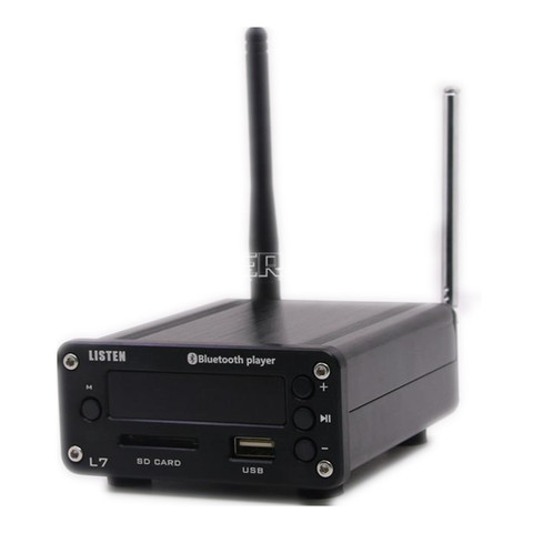 L7 HiFi Bluetooth 5.0 décodeur APE lecteur Audio de musique sans perte Mini préamplificateur prend en charge u-disk SD FM Radio ► Photo 1/6