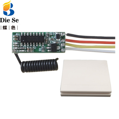 433MHz télécommande sans fil universelle 5V Module récepteur et émetteur télécommande RF commutateur pour contrôleur de lumière bricolage ► Photo 1/6