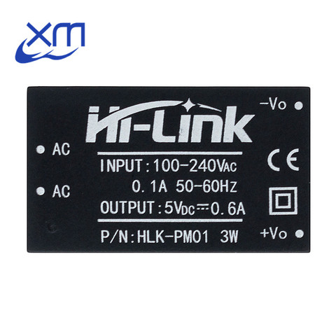 Mini module d'alimentation HLK-PM01 AC-DC 220V à 5V, module d'alimentation avec interrupteur domestique intelligent, 1 pièce/lot ► Photo 1/5