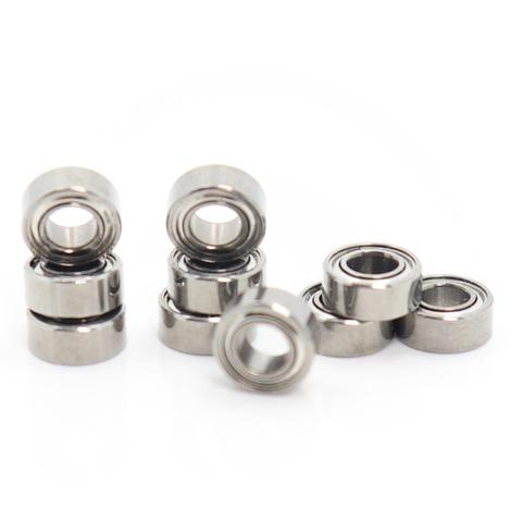 Roulements à billes MR63ZZ, ABEC-5 10 pièces, 3x6x2.5mm, roulements à billes miniatures MR63 ZZ, L630ZZ, bonne qualité ► Photo 1/6