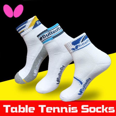 1 paire de chaussettes de Sport de marque professionnelle de haute qualité, protège les pieds, respirantes pour Tennis de Table, Badminton ► Photo 1/5
