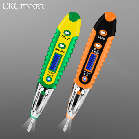 Tournevis électrique multi-numérique, crayon de Test multi-numérique, AC DC 12-250V, écran LCD, stylo de Test, outils d'électricien ► Photo 1/6