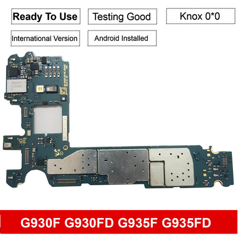 Carte mère originale avec puces IMEI OS bon fonctionnement 32 GO, pour Samsung Galaxy S7 edge G935FD G935F S7 G930F ► Photo 1/2