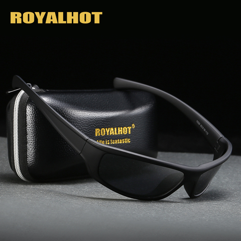 RoyalHot – lunettes de soleil polarisées pour hommes et femmes, sport Cool et confortable, Vintage, rétro, lunettes Oculos, spt019 ► Photo 1/6