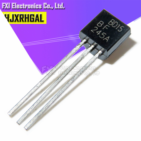 Transistor BF245A BF245 TO-92 TO92, 10 pièces, nouveau, original ► Photo 1/2