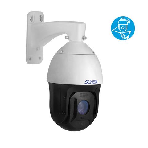 SUNBA – caméra de surveillance extérieure PTZ IP PoE + 1080p, avec suivi automatique, Zoom optique 25x, RTMP et microphone intégré, Vision nocturne infrarouge à 300m (Illuminati) ► Photo 1/5