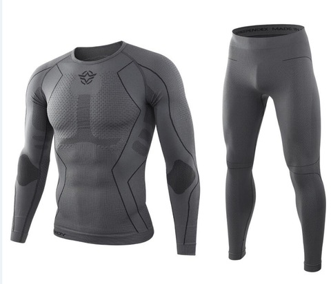 Sans couture serré tactique sous-vêtement thermique hommes Sports de plein air fonction respirant formation cyclisme Thermo sous-vêtements Long John ► Photo 1/6