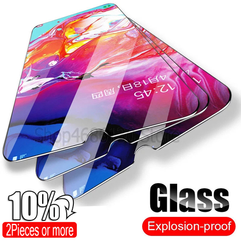 Verre trempé pour Samsung Galaxy A50 A30 verre protecteur d'écran pour Samsung Galaxy A10 A51 M20 A20 A20E A40 A80 A70 A60 verre ► Photo 1/6