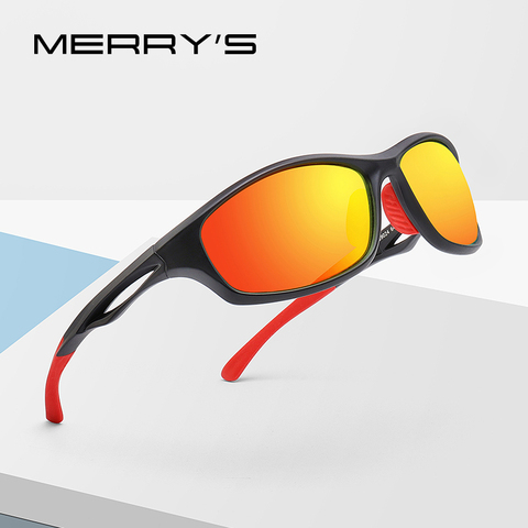 MERRYS DESIGN – lunettes de soleil polarisées pour hommes, sport de plein air, pêche, conduite, Protection UV400, S9024 ► Photo 1/6