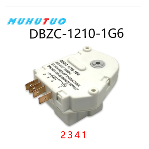 Minuterie de décongélation de remplacement pour réfrigérateur, DBZC-1210-1G6 (2341) pièces de réfrigérateur ► Photo 1/3