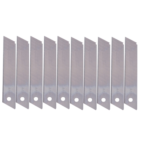 10 pièces Boxcutter Snap off lames de rechange lames de couteau utilitaire en céramique 9/18mm ► Photo 1/5
