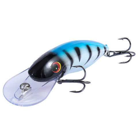 Crackbait-leurre flottant rigide en plastique, appât artificiel wobbler, Minnow idéal pour la pêche au bar, au brochet ou à la carpe, 10.5cm, 13.4g ► Photo 1/6