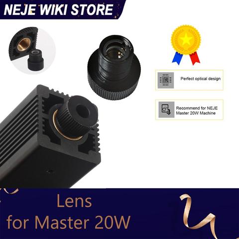 NEJE – lentille optique 40W 30W 20W 7W 3500mw, lentille de remplacement pour Machine de gravure Laser ► Photo 1/6