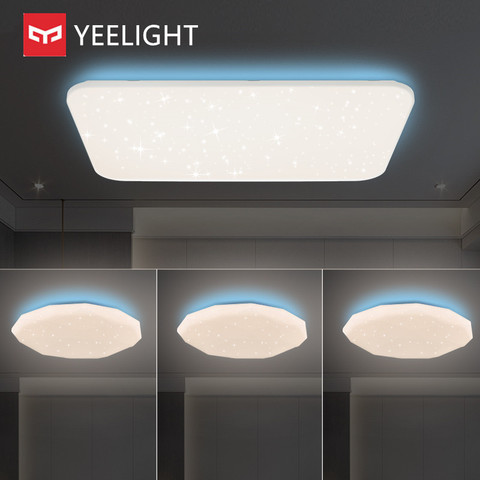 Yeelight – plafonnier latéral coloré, édition intelligente, lumière à intensité réglable, télécommande Bluetooth, commande vocale via application mobile Mi Home Siri Homekit ► Photo 1/6