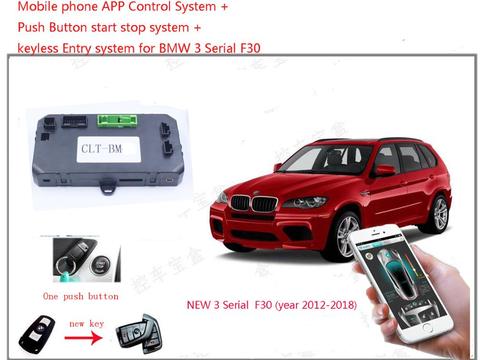 PLUSOBD – système de démarrage et arrêt à distance pour BMW 3 série F30, alarme de voiture, suivi GPS, démarrage et arrêt à distance, contrôle avec application pour Smartphone, pas de coupure de fil ► Photo 1/6