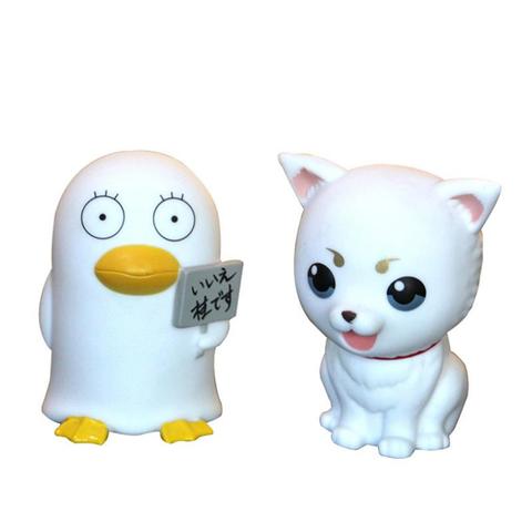 1 Pièces Mignon D'anime Japonais GINTAMA Mascottes Sadaharu Elizabeth Chien Pingouin Figure Jouets À Collectionner Tirelire pour Enfants Cadeau ► Photo 1/5