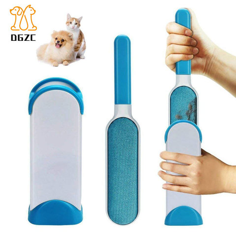 3 pièces/ensemble outil de brosse pour chien multi-fonctionnel brosse pour animaux de compagnie brosse de fourrure de chat Double face meubles nettoyage charpie brosse peigne pour animaux de compagnie ► Photo 1/6