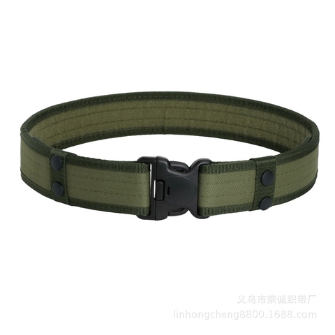 Ceinture en toile | Équipement SWAT tactique d'extérieur pour hommes, ceinture Molle, Support de survie, entraînement, Sport décontracté, large ► Photo 1/1