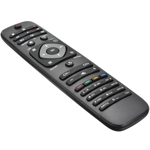 Mayitr – télécommande de remplacement pour TV, compatible avec Philips 242254990467/2422 549 90467, télécommande de télévision noire ► Photo 1/6