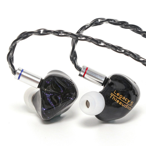 THIEAUDIO héritage 5 4BA + 1DD pilote hybride HiFi écouteurs intra-auriculaires pour musiciens audiophiles ► Photo 1/4