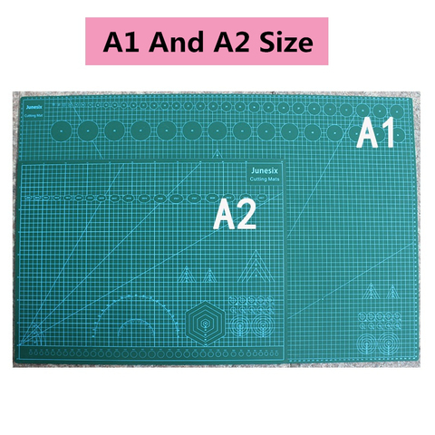 Tapis de coupe A1 A2 A3 A4 grille Double face plaque Design gravure modèle médiatisé couteau échelle coupe carton école fournitures de bureau ► Photo 1/6