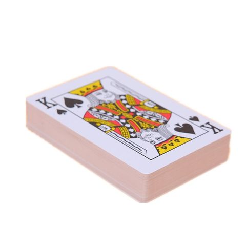 Cartes de jeu en plastique PVC étanches de qualité avec boîte en plastique, 54 pièces de Poker, tours de magie classiques, Y4UD ► Photo 1/6