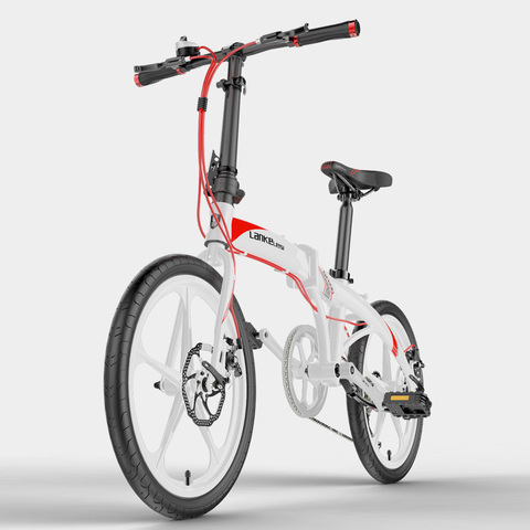 Vélo de route pliable de 20 pouces 7 vitesses, vélo de ville avec cadre en alliage d'aluminium, freins à Double disque ► Photo 1/5