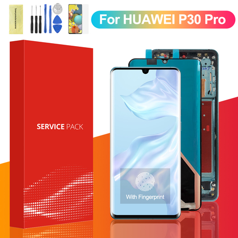 Affichage AMOLED d'origine pour Huawei P30 Pro écran LCD écran tactile numériseur assemblée avec cadre VOG-L29 VOG-L09 LCD VOG-L04 ► Photo 1/6