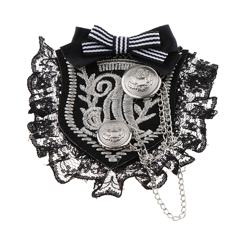 Rétro Style britannique dentelle tissu Corsage broche broches Badges bijoux de mode ► Photo 1/6