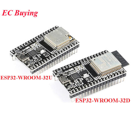 ESP32-DevKitC carte de base ESP32 carte de développement ESP32-WROOM-32D ESP32-WROOM-32U Flash 4MB 5V/9V Module WiFi sans fil ► Photo 1/6