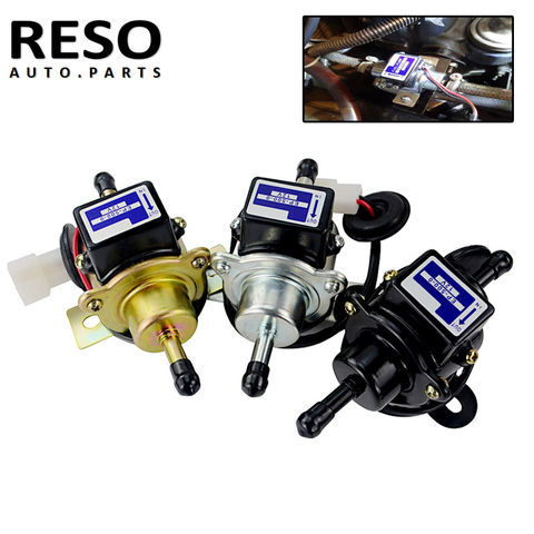 RESO – pompe à carburant électrique 12V EP-500-0 035000-0460 12585-52030 68371-51210 EP-500-0, boîtier universel pour essence diesel pertrol ► Photo 1/6