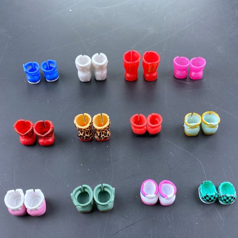 Ensemble d'accessoires de chaussures pour enfants, 5/10 paires, 8 cm, poupée grande sœur, cadeau d'anniversaire ► Photo 1/3