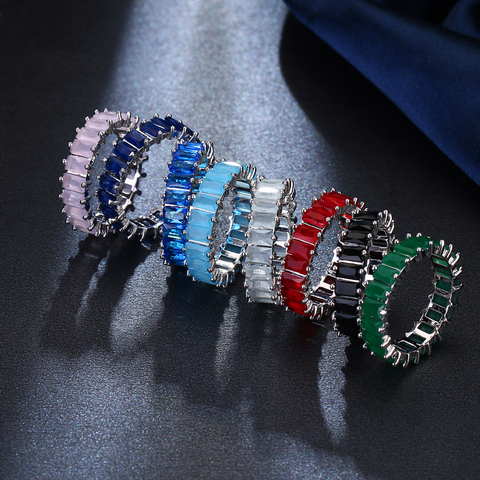 Bettyue – bagues de fiançailles en cristal pour femmes, Design tendance, griffes de fiançailles, AAA, Zircon blanc, bagues élégantes de mariage ► Photo 1/1