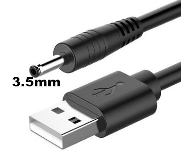 USB à cc 3.5mm câble de charge USB A mâle à 3.5 Jack connecteur 5V alimentation chargeur adaptateur pour USB HUB câble d'alimentation ► Photo 1/1