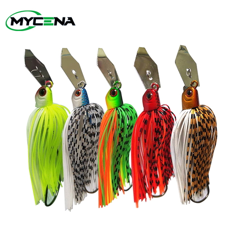 Mycena 13G/16G/19G Chatter appât spinner appât leurre de pêche sans weedless Buzzbait wobbler chatterbait pour bar brochet poisson doré ► Photo 1/5