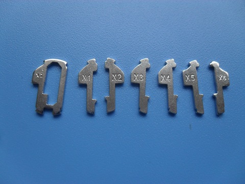 Roed – plaque de verrouillage de voiture HON66, pour Honda, avec 300 demi-comprimés + 10 comprimés complets + boîte en plastique, meilleure qualité ► Photo 1/2
