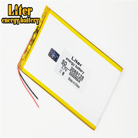 3.7 V 5000 mah tablet batterie marque tablet gm Tablette lithium polymère batterie 3088128 ► Photo 1/4