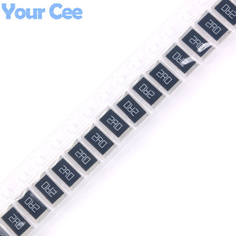 50 pièces 2512 Résistance SMD 2 ohms 2R 2R0 1W 5% Puce Résistance Kit ► Photo 1/2